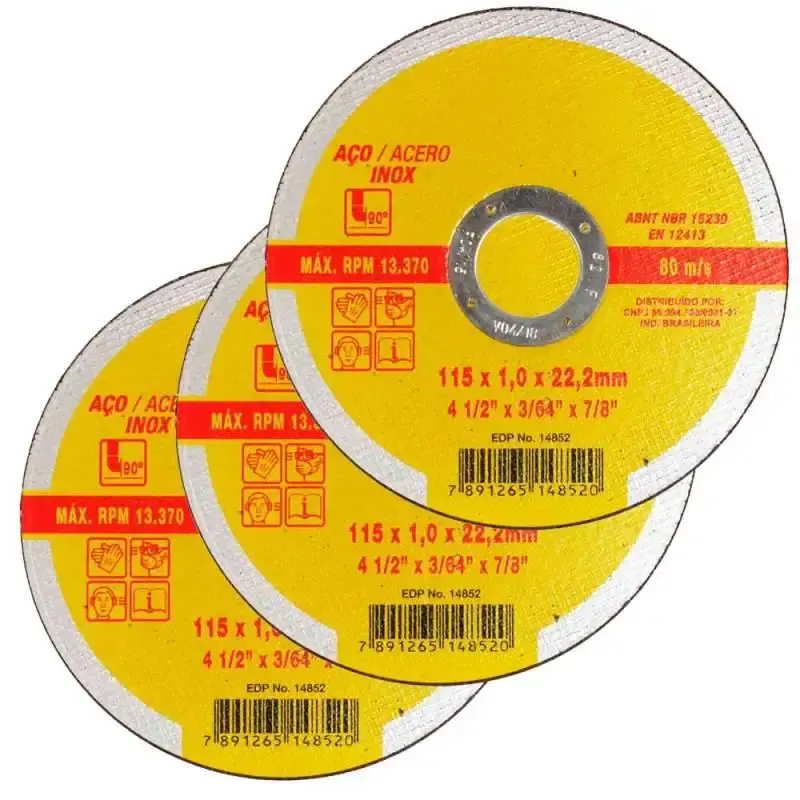 Esmerilhadeira angular 4.1/2 POL 720W profissional M9507B Makita MT + kit discos 110 V — fotografia 6