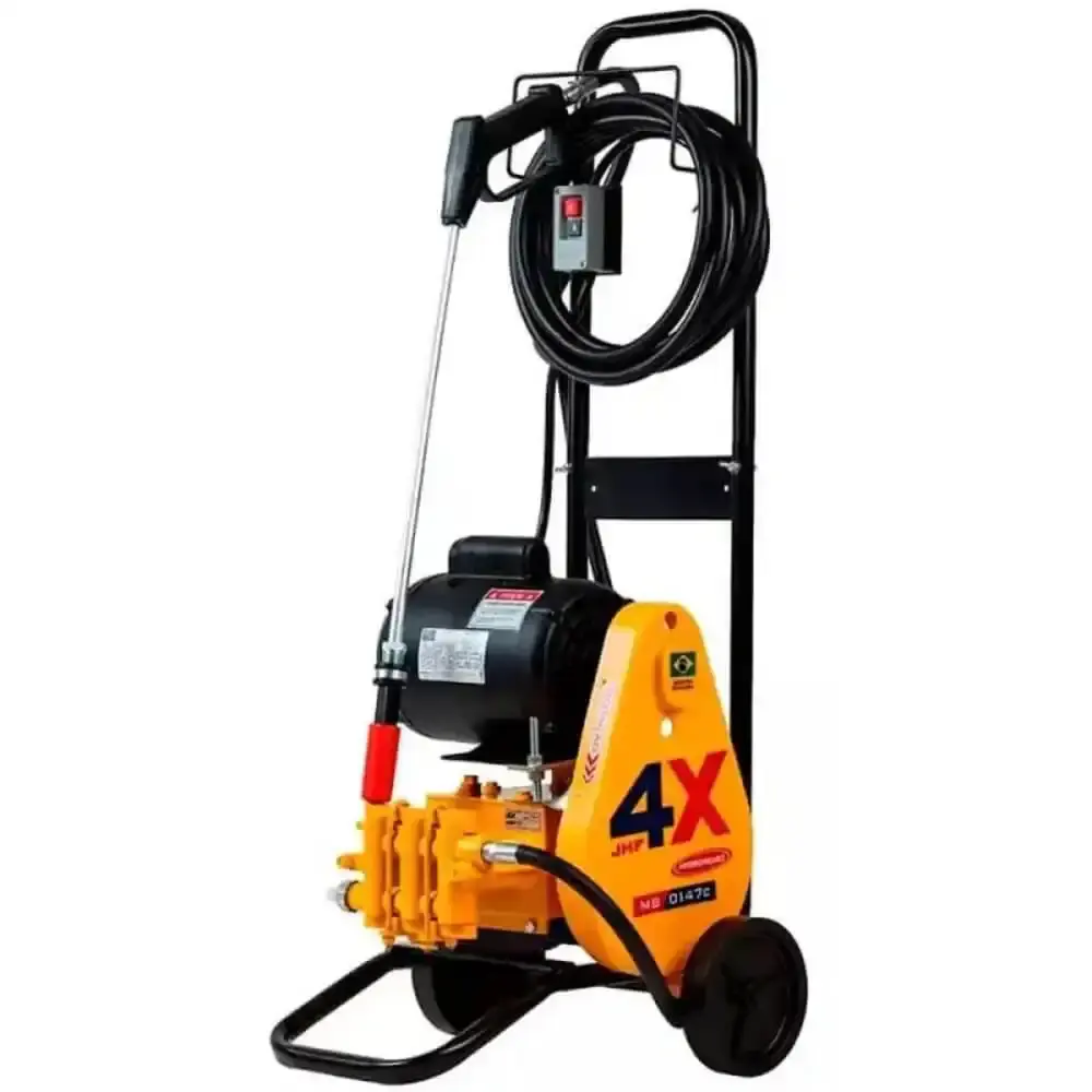 Lavadora de alta pressão profissional 1CV 450 PSI MB0147C Hydronlubz 110 V — fotografia de referência