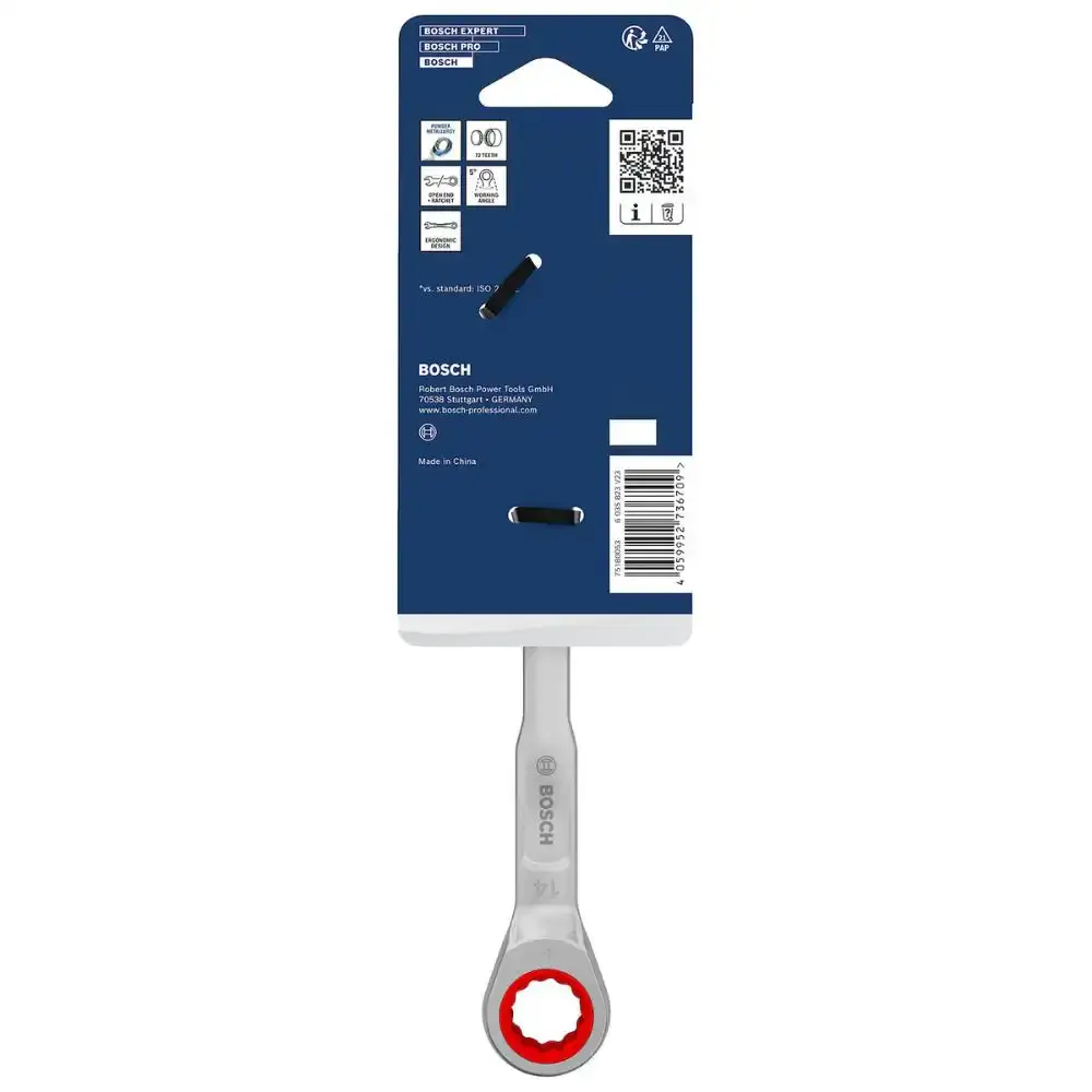 Chave catraca combinada 14MM bosch Bosch Ferramentas Manuais — fotografia 3