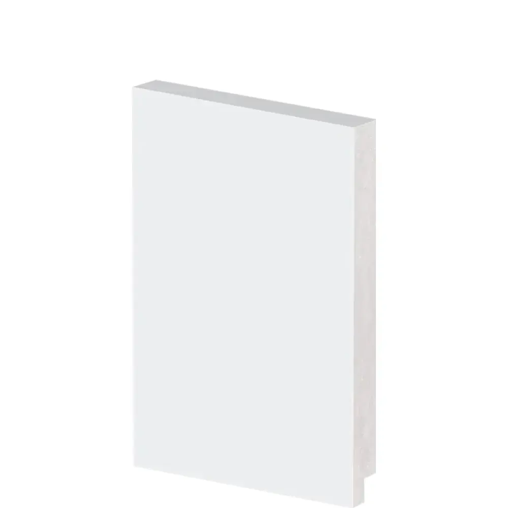 Rodapé frisado 2,40M 150X15MM branco Arquitech
