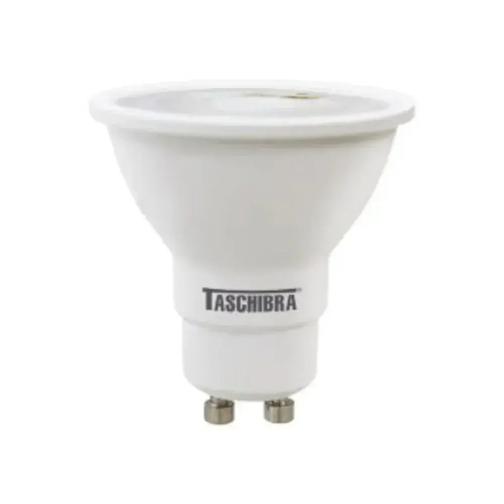 Lâmpada led dicroica MR16 GU10 7W 65000K Taschibra — fotografia 2