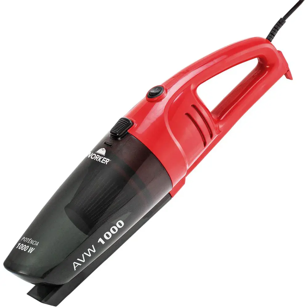 Aspirador de pó vertical 2 em 1 1000W 1,2L 127V Worker — fotografia 4