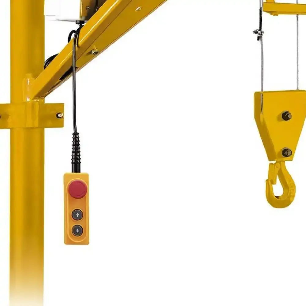 Guincho elétrico de coluna 200KG 1,25CV trifásico sem caçamba CSM — fotografia 4