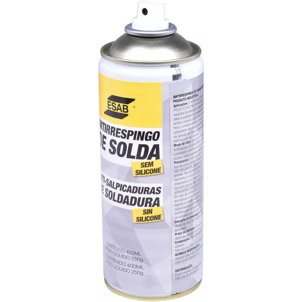 Antirrespingo sem silicone 400 ml Esab — fotografia 2
