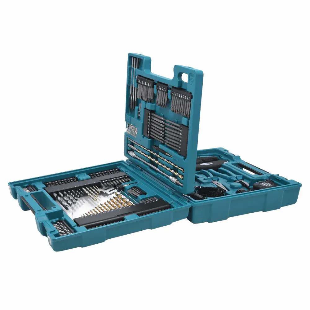 Kit com 200 peç ferramentas e acessórios D-37194 Makita
