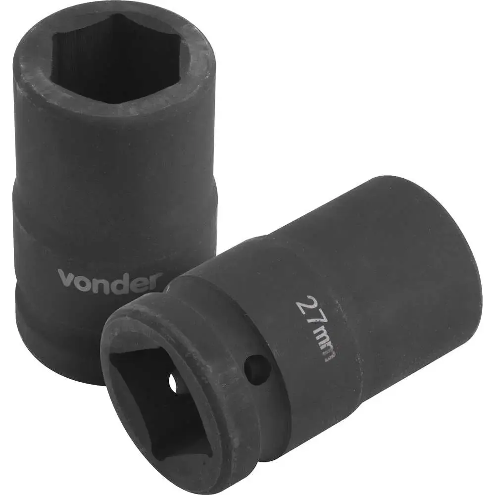 Soquete sextavado de impacto 27MM 1POL para desforcímetro Vonder — fotografia de referência