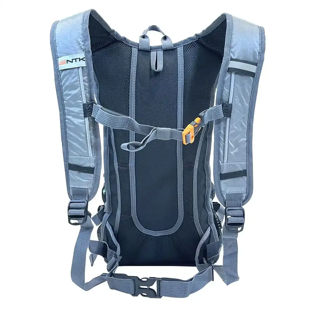 Mochila daypack 20L uso diário naomi preto e cinza Nautika — fotografia 4