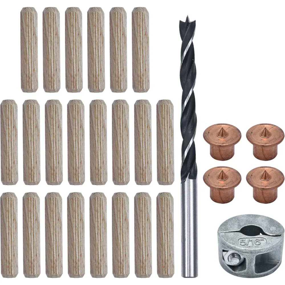 Conjunto para cavilhar de 8MM - Wolfcraft - 291700 — fotografia de referência
