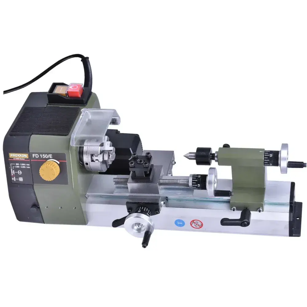 Torno mecânico de precisão fd 150/E 100W 220V Proxxon — fotografia 6
