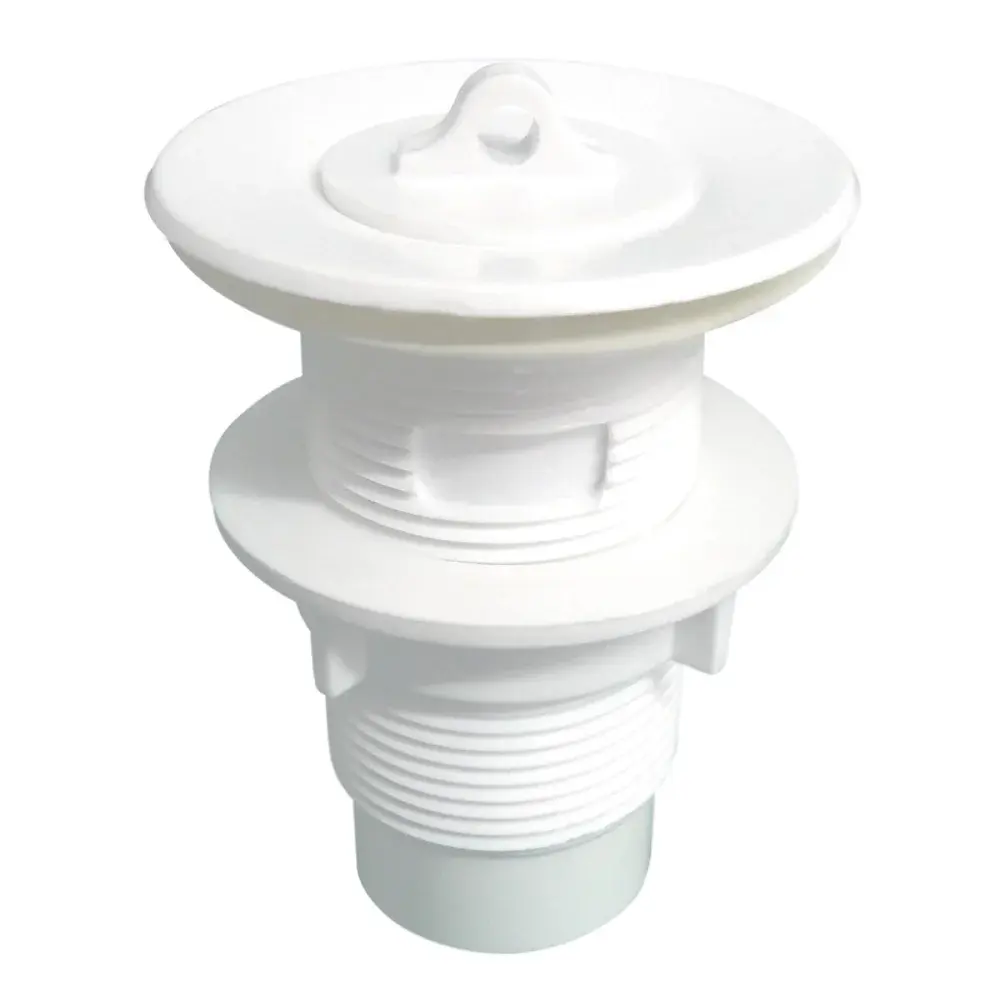 Válvula tanque universal branco 1.1/4 Plastilit — fotografia de referência