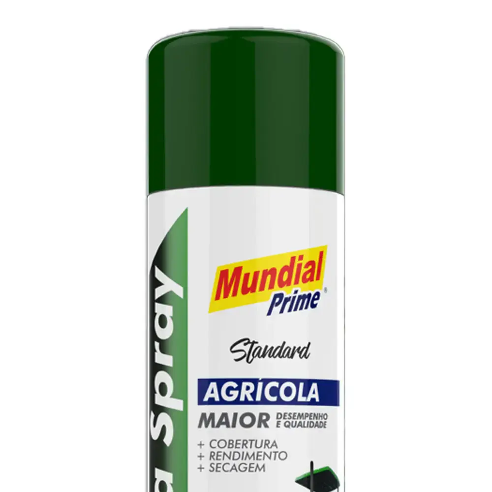 Tinta spray agricola verde 400ML AE0100145 Mundial prime — fotografia 3