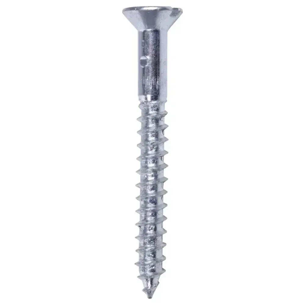 Parafuso cabeça chata zincado com bucha 4,8X50MM 5 peç Worker — fotografia 10