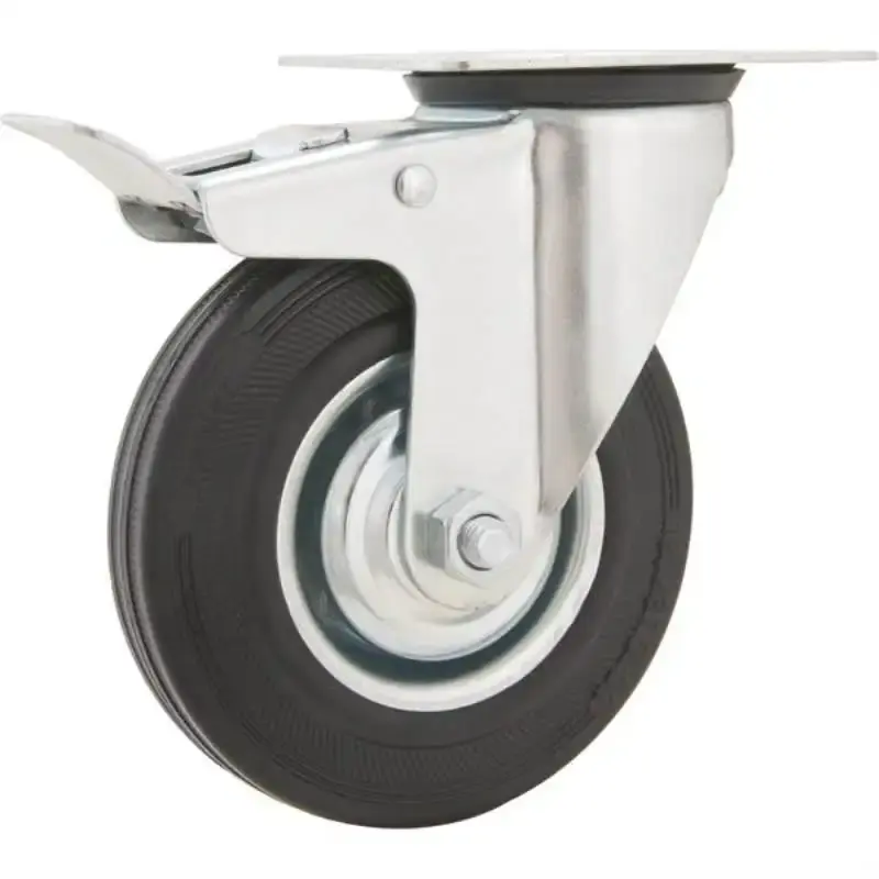 Rodízio Giratório c/ Freio Roda 5 POL (127 MM) 140 KG VONDER — fotografia de referência