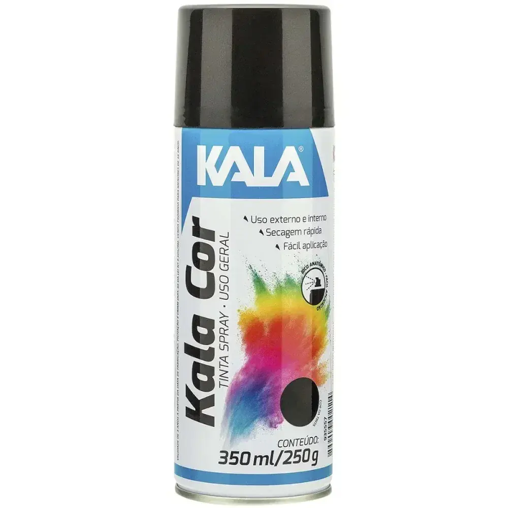Tinta spray uso geral brilhante 350ML Kala — fotografia 2