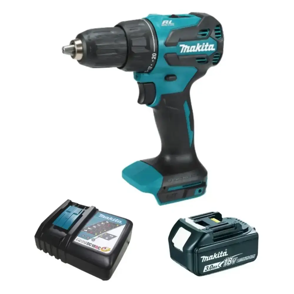 Paraf/Furadeira Bateria 18V Imp c Bat e Carreg DHP490Z MAKITA — fotografia de referência