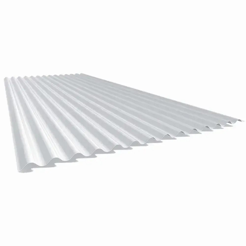 Telha translucida polipropileno 75MM - 0,50MMX2,44MM branco Esaf — fotografia 2