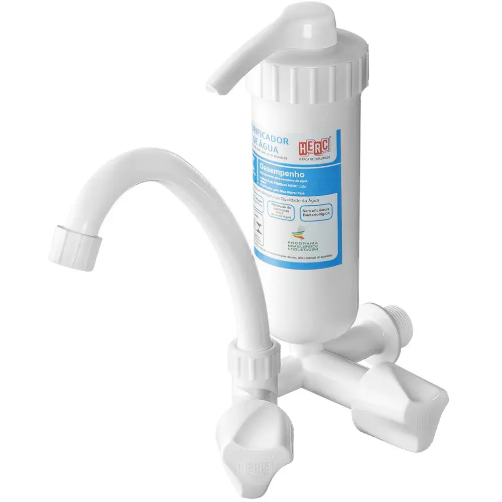 Purificador de água parede com bica móvel plus branco Herc