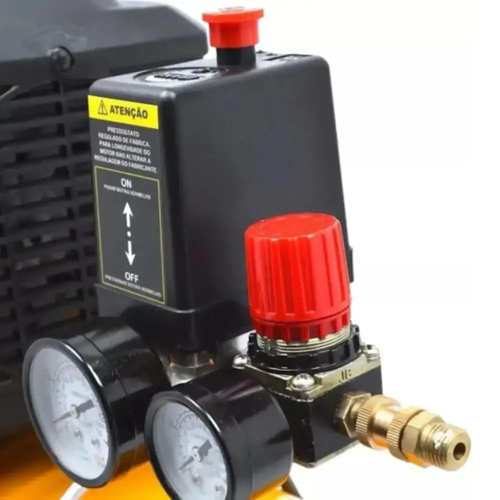 Compressor de ar 2.0 HP 24 litros 8.5 PÉS CP8525 Tekna 110V — fotografia 5
