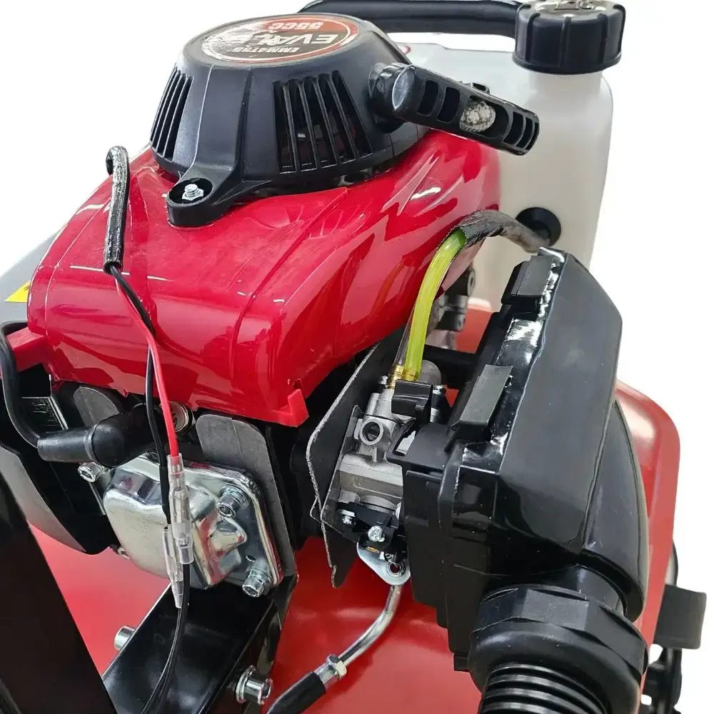 Motocultivador a gasolina mini 4 tempos 55CC 3,8HP EMM4T55 Evald — fotografia 6