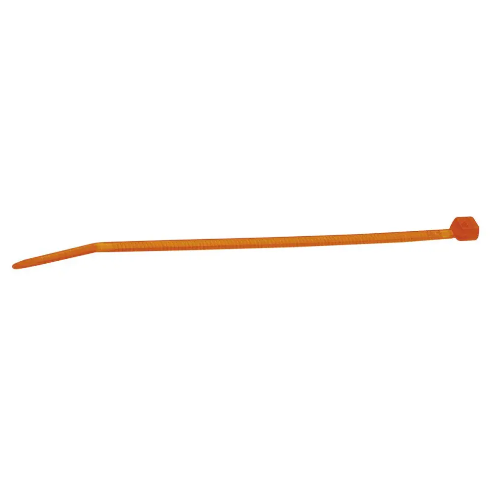 Abraçadeira de nylon laranja 100 peç 36X250MM Worker — fotografia de referência
