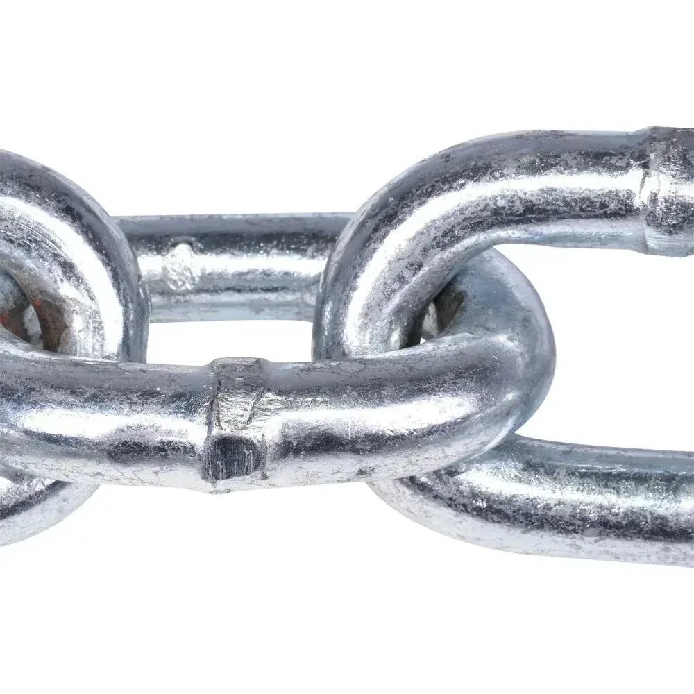 Corrente galvanizada curta 11MM Acerosid - metro — fotografia 9