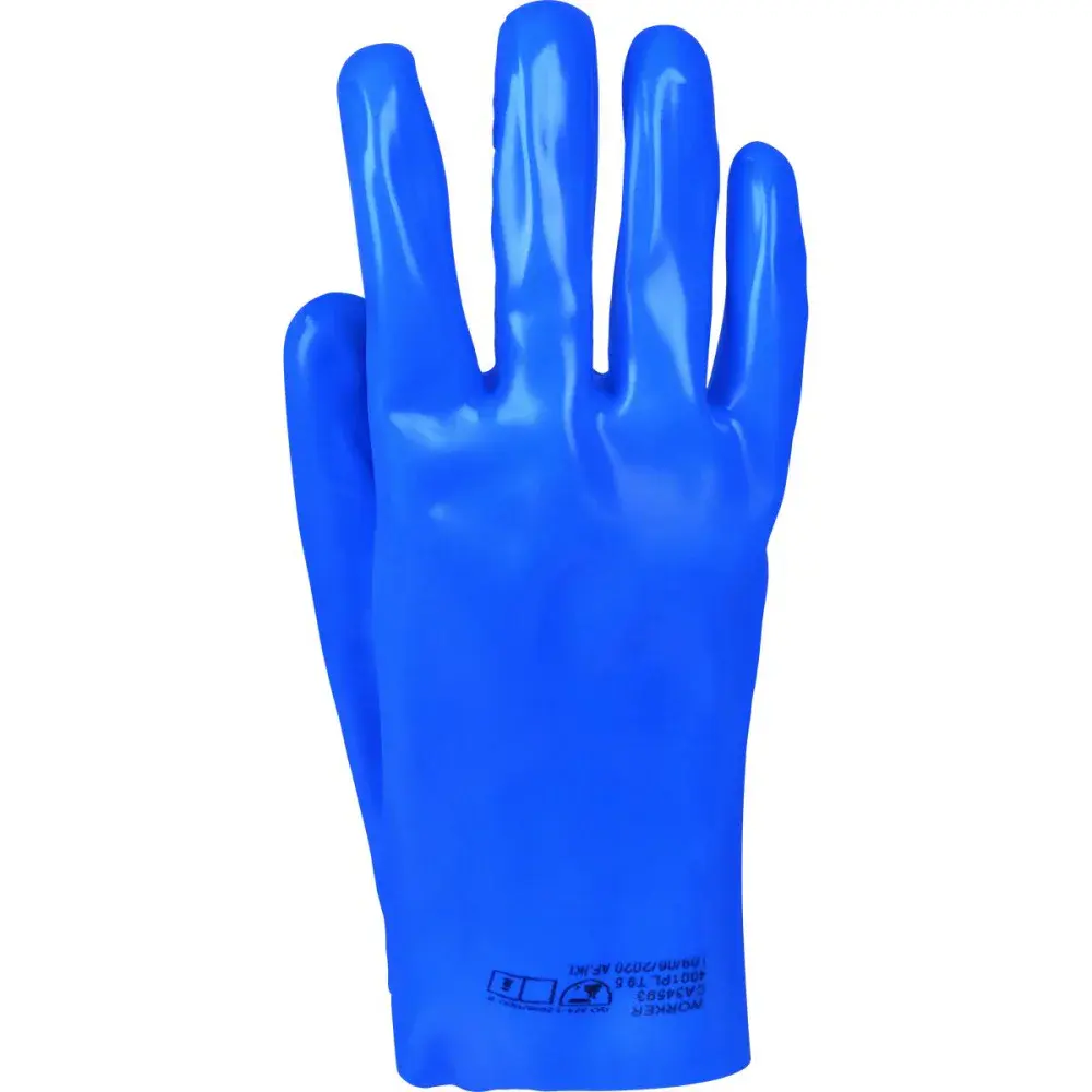 Luva de pvc lisa sem forro 25CM g Worker — fotografia 3