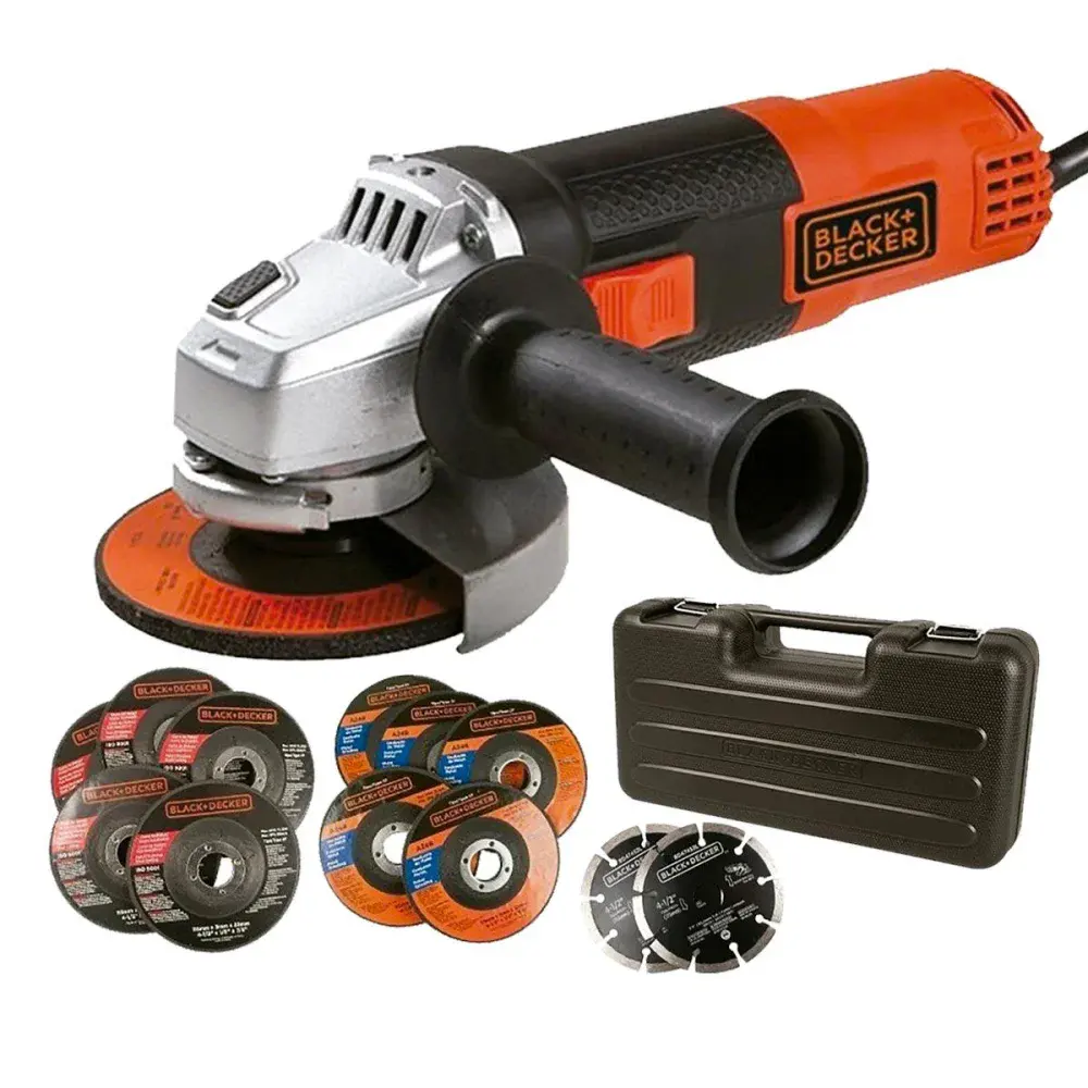 Esmerilhadeira angular 4.1/2 820W G720 blackdecker Black & Decker — fotografia de referência