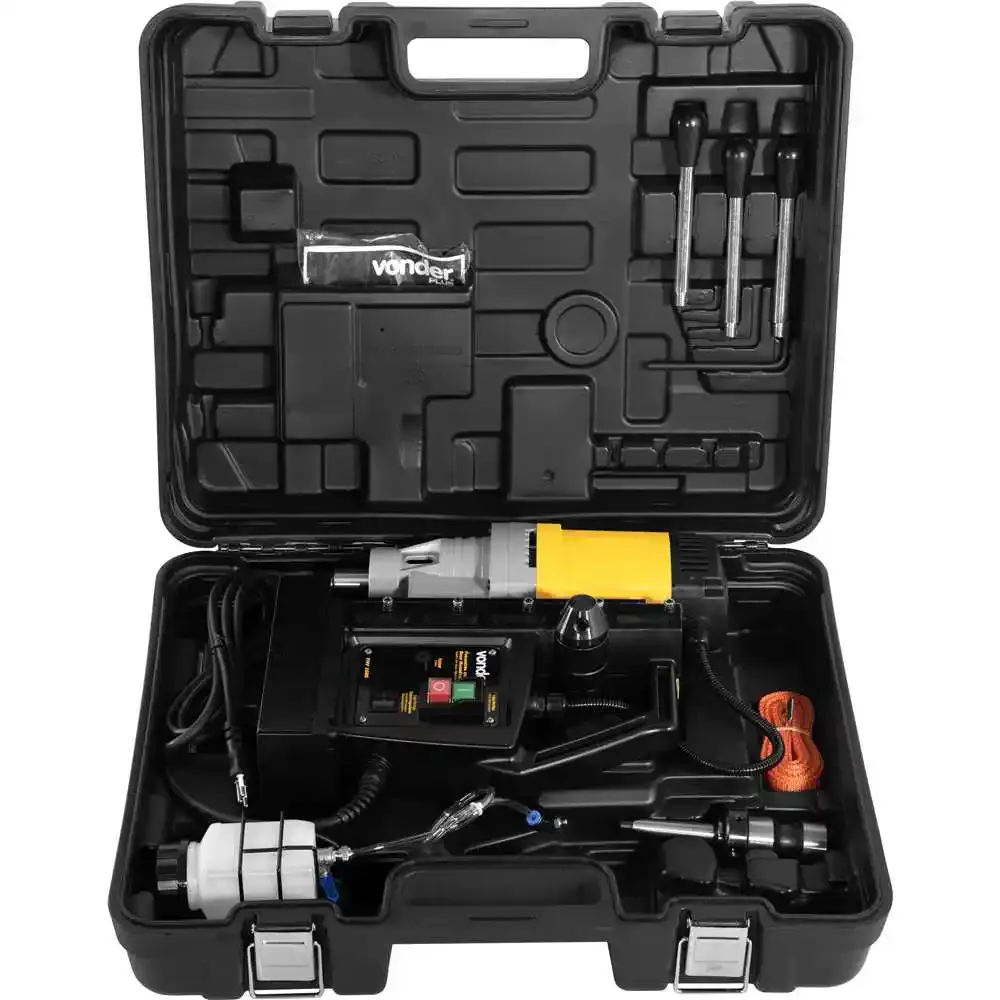 Furadeira com base magnética FMV1680 Vonder 220 V — fotografia 3