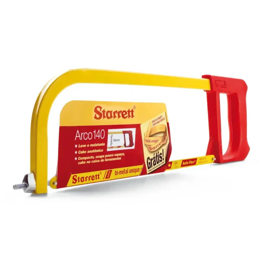 Arco de serra manual com cabo fechado 89CM K140 Starrett — fotografia 4