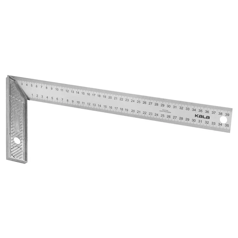Esquadro aço inox 12 30MM cabo de alumínio Kala — fotografia de referência