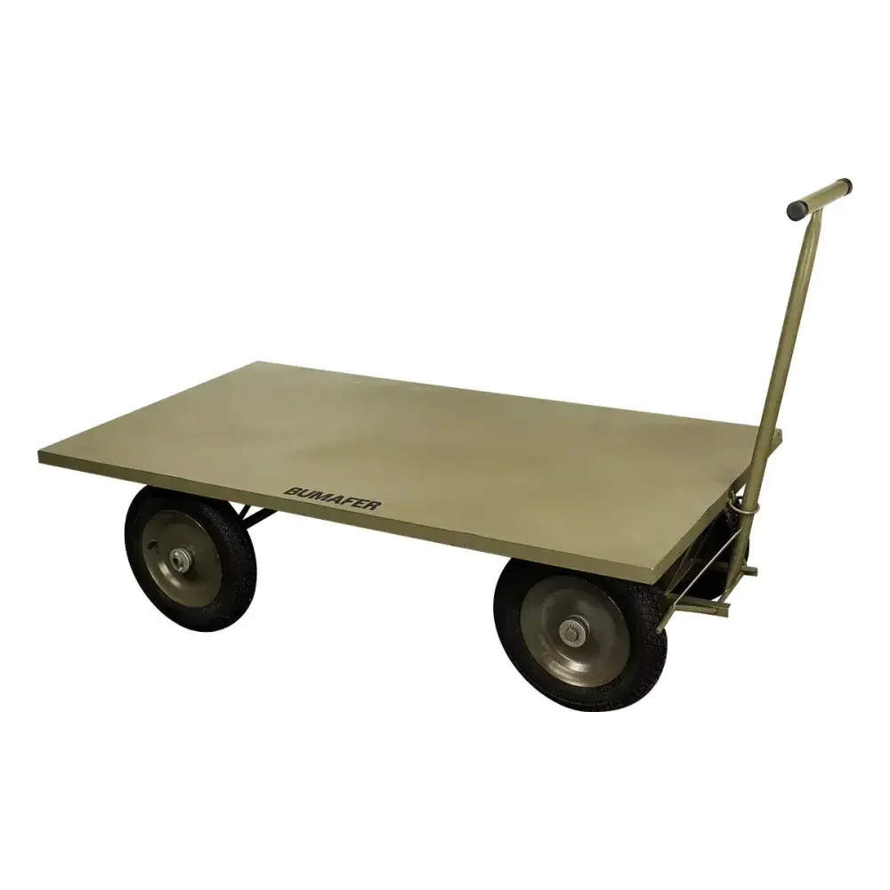 Carro plataforma aço 1500X800MM 800KG Bumafer — fotografia 10
