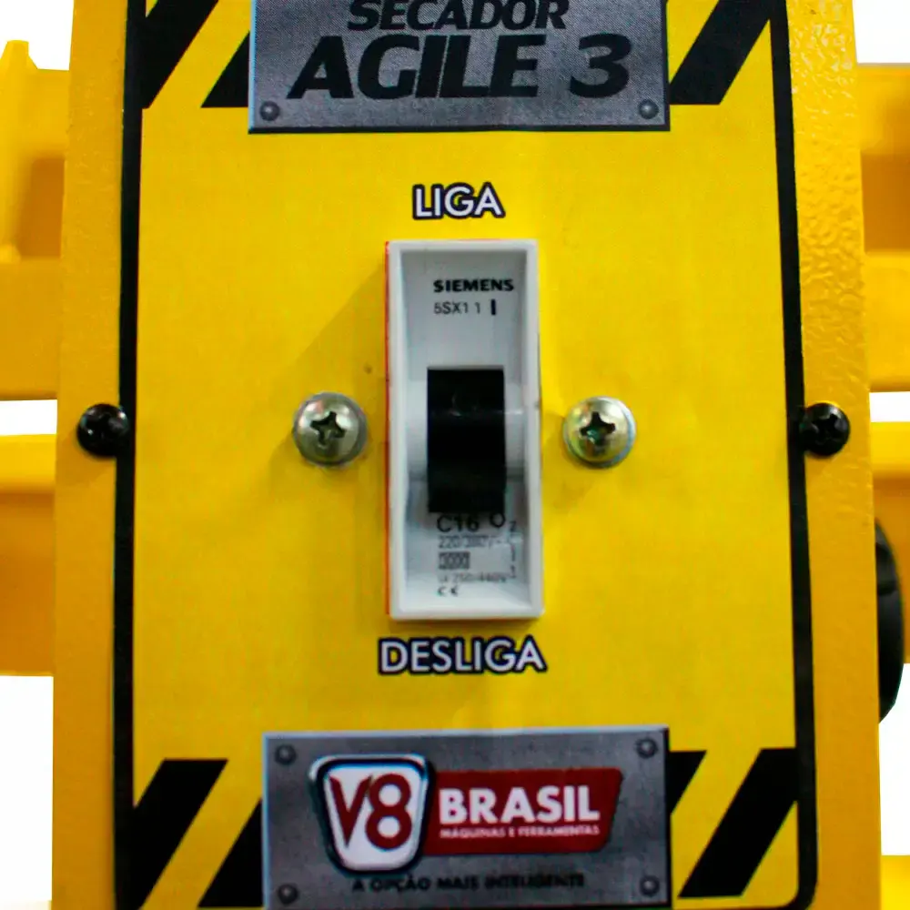 Painel de secagem rápida com 3 lâmpadas 3000W agile 3 220V 112816 V8 brasil 220 V — fotografia 5
