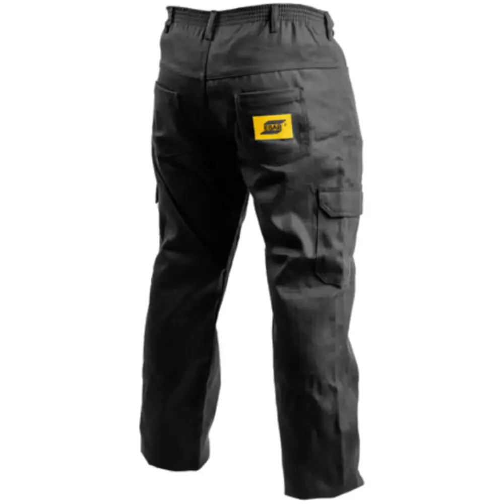 Calça soldador retardante de chamas HD black Esab GG — fotografia 3