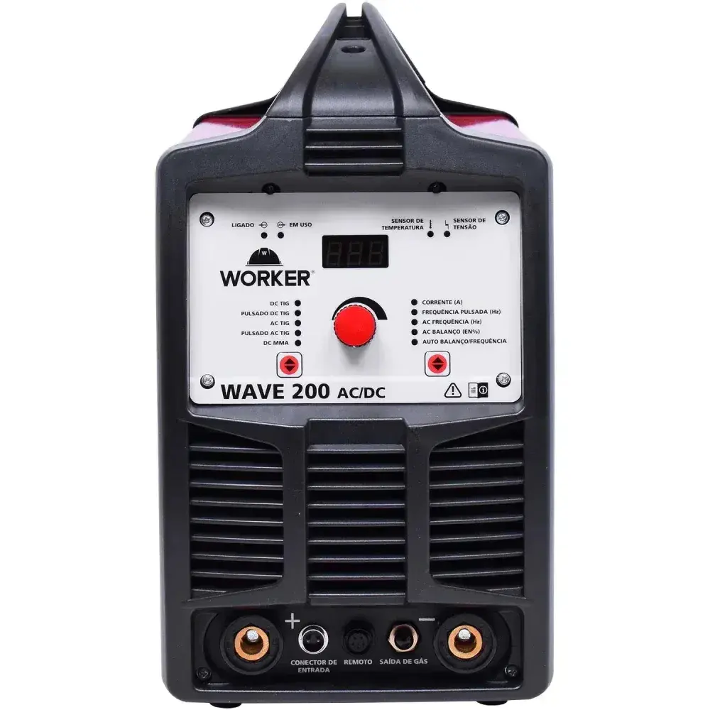 Inversora para solda wave ac/dc 200A bivolt Worker — fotografia 9