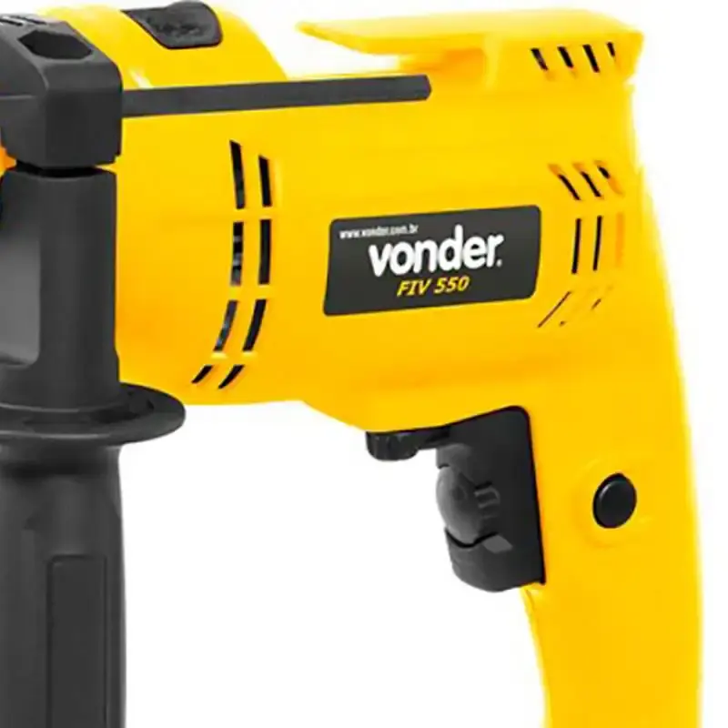 Furadeira com impacto 1/2 POL 550W FIV 550 Vonder 110 V — fotografia 4