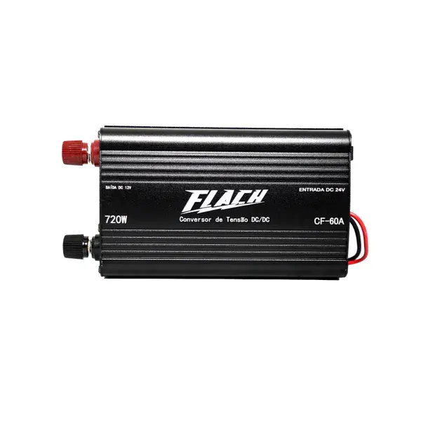 Conversor de tensão dc/dc 24V para 12V 60A - Flach