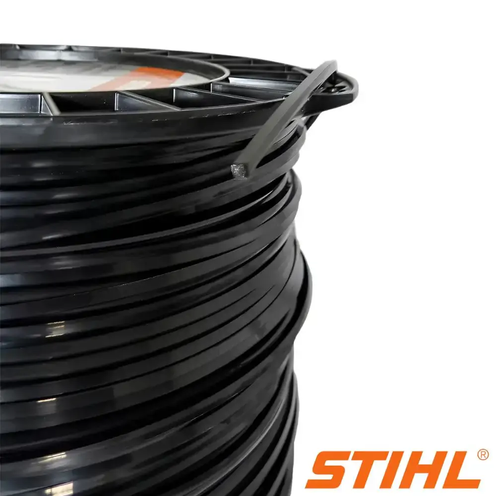 Fio de corte quadrado 3,3MM x 228MTS nylon preto Stihl — fotografia 4