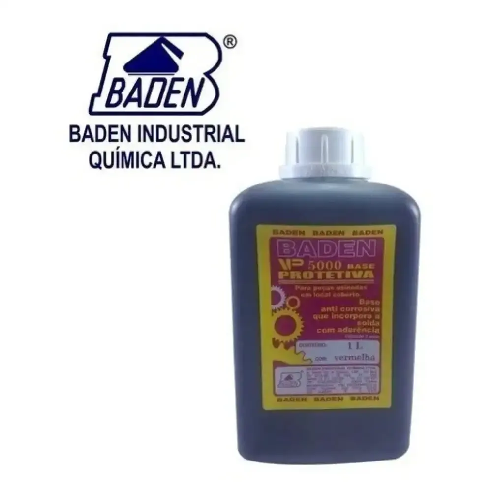 Tinta verniz antioxidante base protetiva VP5000 1L Baden — fotografia 2