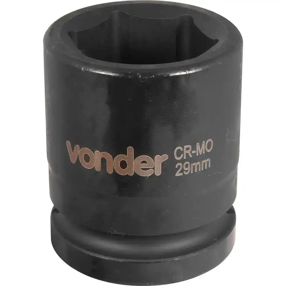 Soquete Sextavado Encaixe 3/4 polegada 29Mm Cromado VONDER — fotografia 4