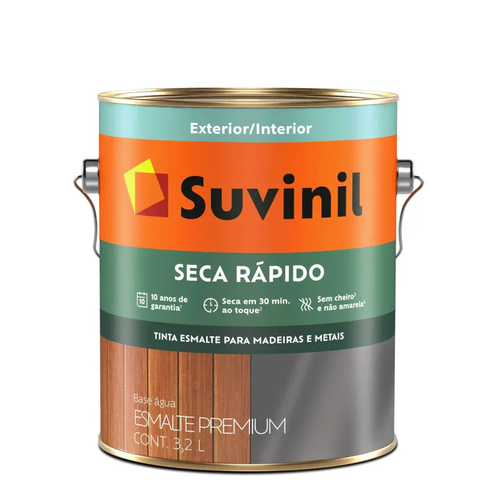 Esmalte seca rápido base brilho A2 3,2L suvinil Suvinil Selfcolor — fotografia de referência