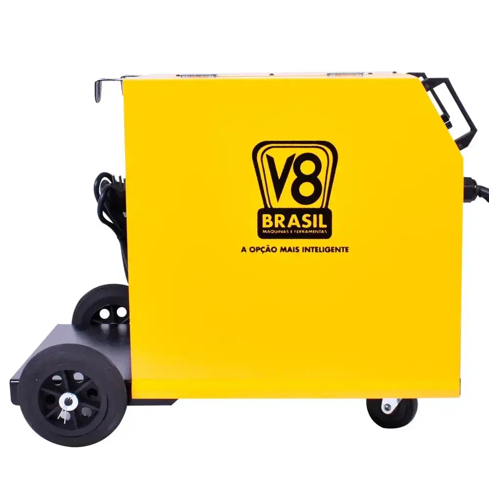 Máquina de solda mig flex 195A com tocha 6,2KVA 0,8MM 220V V8 brasil — fotografia 8