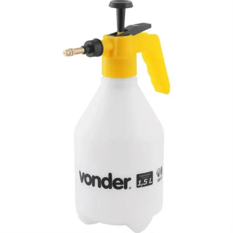 Pulverizador manual 1.5 litros com compressão prévia Vonder — fotografia de referência