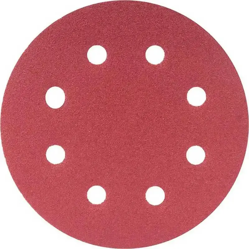 Disco de lixa para lixadeira de teto LPV 750 grão 80 kit 10 unidades Vonder — fotografia 4
