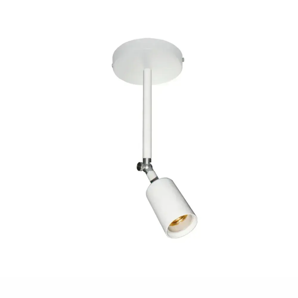 Luminária plafon pointer 1XE27 branco Taschibra — fotografia 3