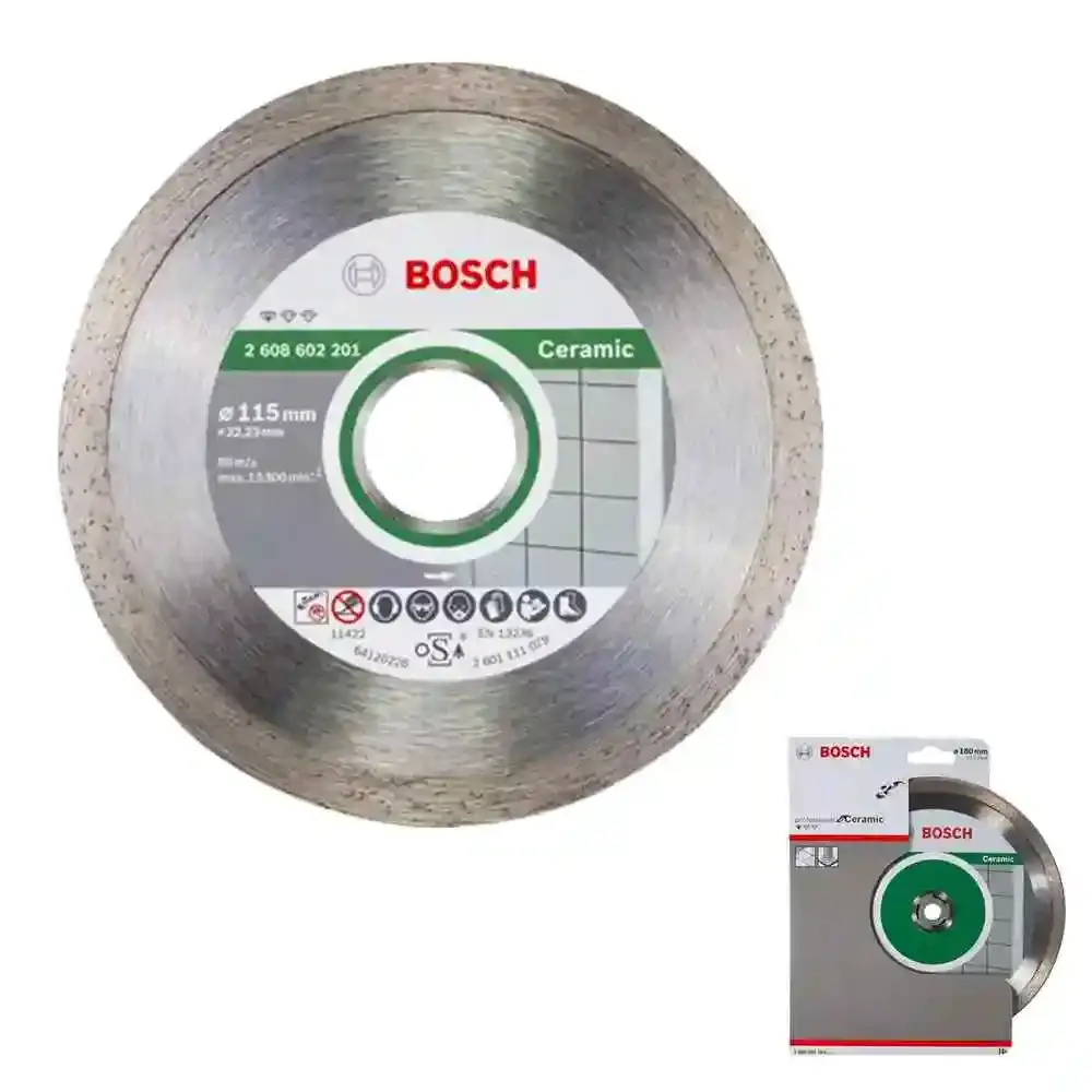 Disco diamantado 4.1/8 polegadas turbo para cerâmica Bosch — fotografia 3