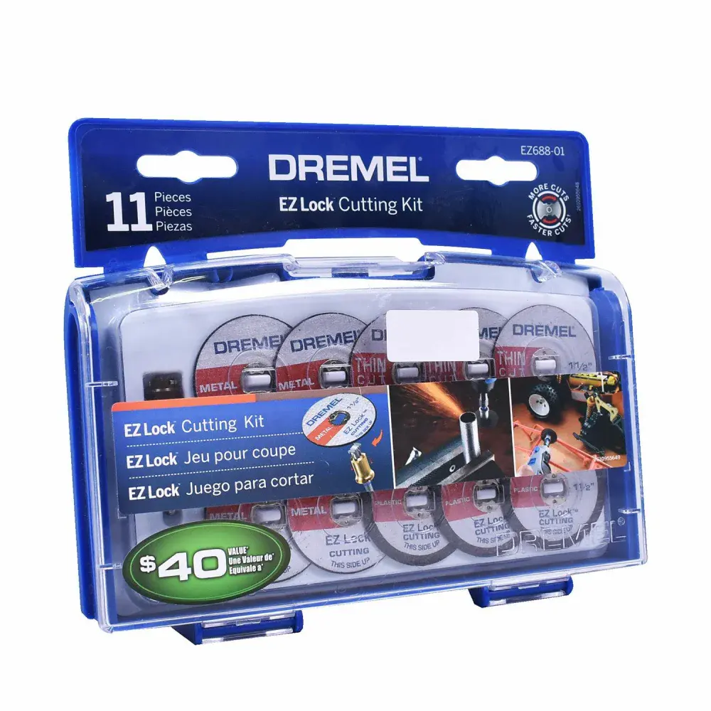 Kit de acessórios para cortar EZ688 Dremel - 11 peças — fotografia 2