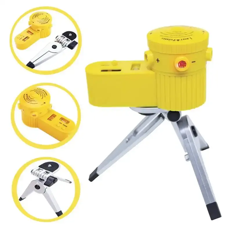 Nível à laser giratório 360° de linhas com tripé HL-305 Western — fotografia de referência