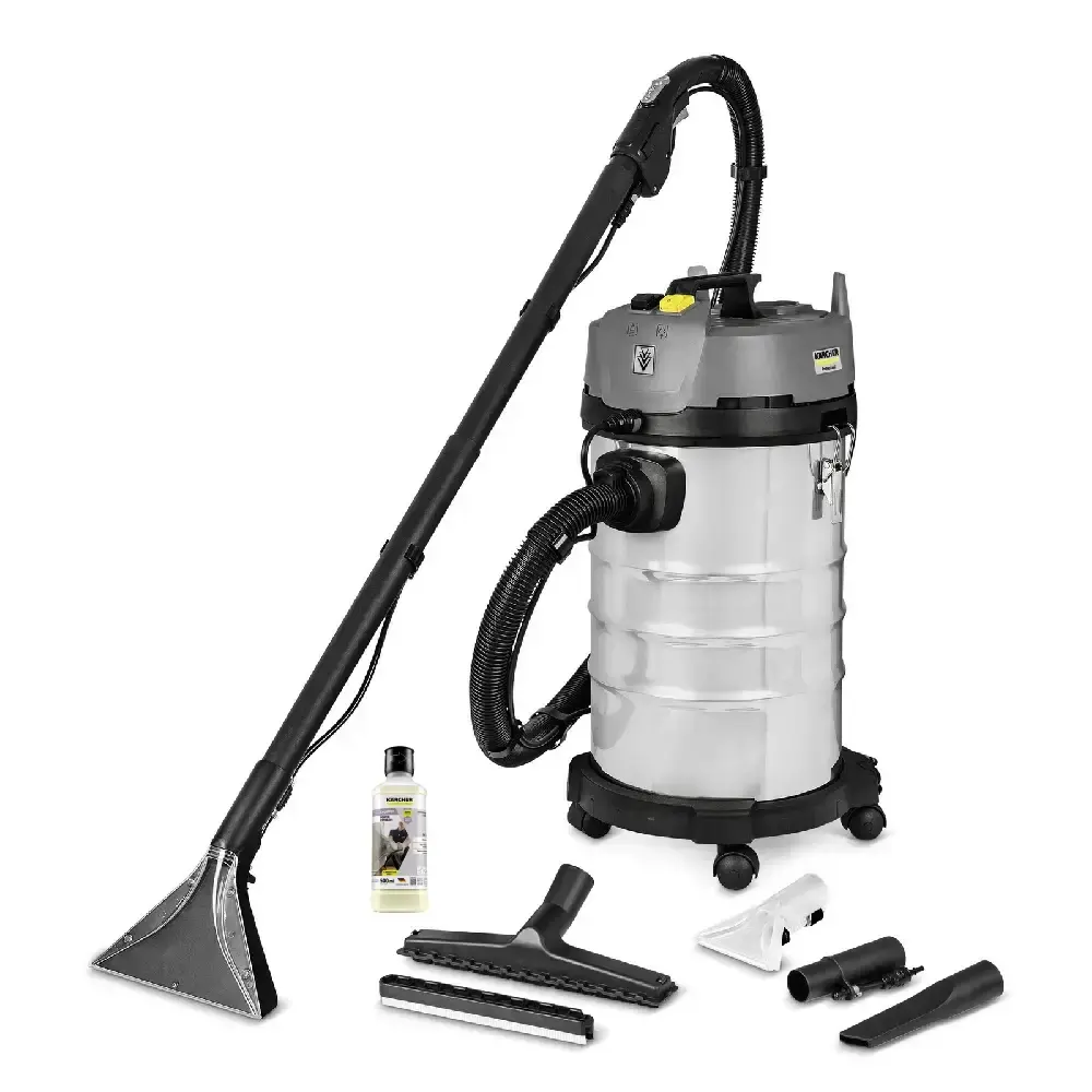 Aspirador e extrator 1700W puzzi 4/30 com detergente Karcher 110 V