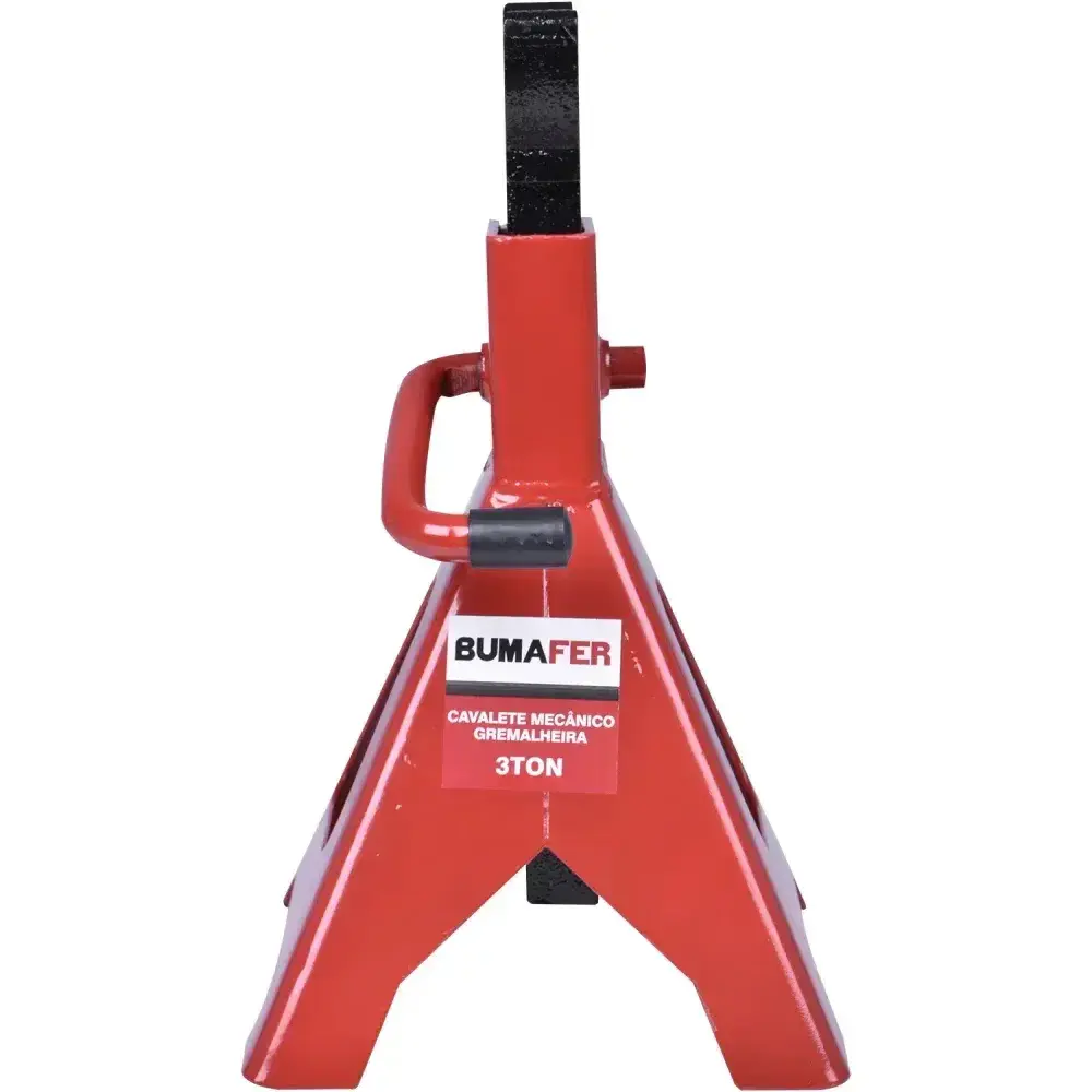 Cavalete mecânico vermelho 3T com 2 peç Bumafer — fotografia 8
