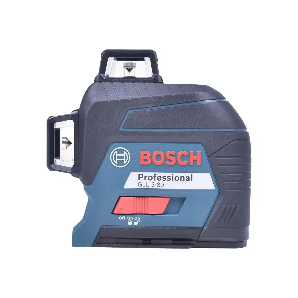 Nível a laser linhas cruzadas 30 metros GLL3-80 da Bosch — fotografia 8